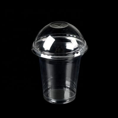 맑은 일회용 커피 우유 차 아이스크림 젤리 플라스틱 PLA 컵 100% 생분해 가능한 컵 뚜??