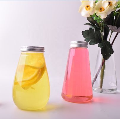 300ml 350ml 400ml PET 플라스틱 음료 병 음료 사용자 정의 및 브랜드