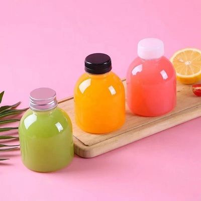 300ml 350ml 400ml PET 플라스틱 음료 병 음료 사용자 정의 및 브랜드
