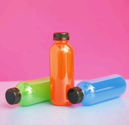 300ml 350ml 400ml PET 플라스틱 음료 병 음료 사용자 정의 및 브랜드