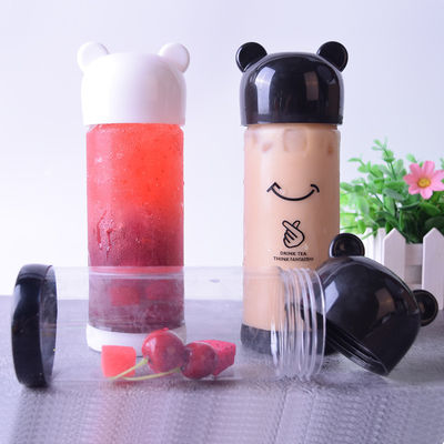 300ml 350ml 400ml PET 플라스틱 음료 병 음료 사용자 정의 및 브랜드