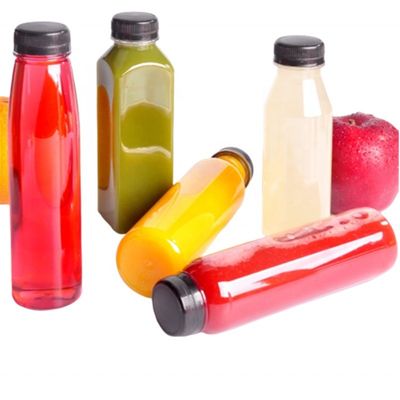 300ml 350ml 400ml PET 플라스틱 음료 병 음료 사용자 정의 및 브랜드