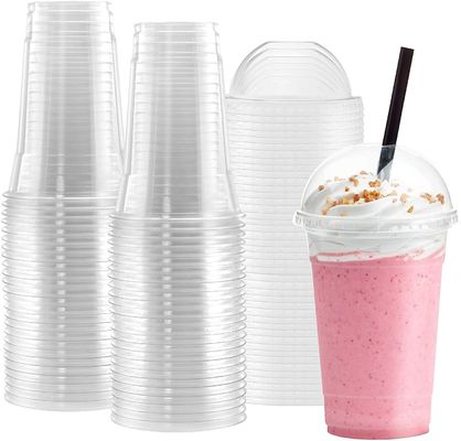 컬러풀 RPET 16 Oz 스무시 컨테이너 컵 밀크셰이크와 주스