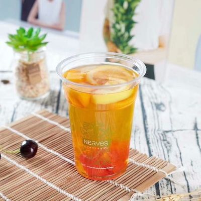 컬러풀 RPET 16 Oz 스무시 컨테이너 컵 밀크셰이크와 주스