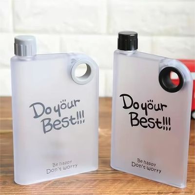 250ml 350ml 500ml PP 플라스틱 열 저항 음료 뚜?? 이 있는 사각형 병 OEM / ODM