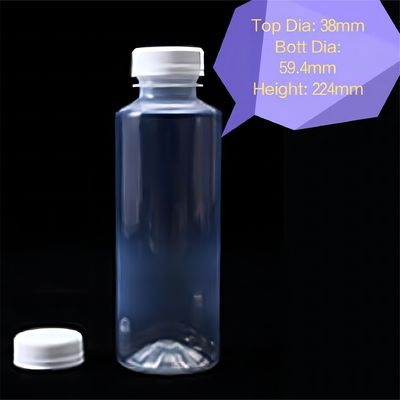 PP 플라스틱 몸소 재료 150ml 280ml 350ml 500ml 열 저항 음료 수액 병